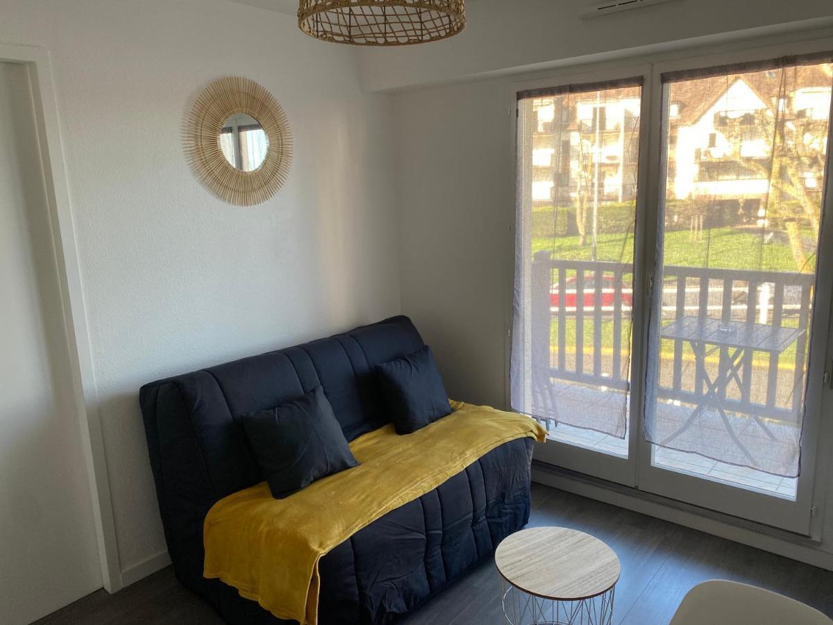 Cabourg T2 cosy avec accès direct plage Extérieur photo